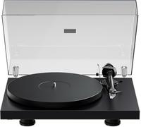 Pro-Ject Debut EVO 2, Next Generation Audiophile Turntable with Carbon Fiber tonearm, Electronic Speed Selection and pre-Mounted Pick it MM EVO Cartridge, Made in Europe (Black Satin)