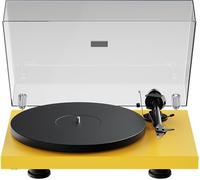 Pro-Ject Debut EVO 2, Next Generation Audiophile Turntable with Carbon Fiber tonearm, Electronic Speed Selection and pre-Mounted Pick it MM EVO Cartridge, Made in Europe (Golden Yellow Satin)