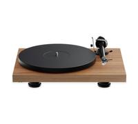 Pro-Ject Debut EVO 2, Next Generation Audiophile Turntable with Carbon Fiber tonearm, Electronic Speed Selection and pre-Mounted Pick it MM EVO Cartridge, Made in Europe (Walnut)