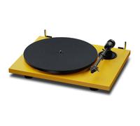 Pro-Ject E1.2 BT Bluetooth Belt Driven Turntable with Built-in Phono Preamp - Satin Golden Yellow