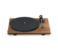 Pro-Ject E1.2 Phono turntable | Belt Drive | Manual | 8,6” Tonearm with Aluminium Tube,Built-in RIAA,Dust Cover,Electronic Speed Change,Glass Fiber Reinforced ABS Sub Platter,Gold Plated RCA Sockets |