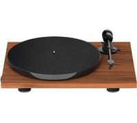 PRO-JECT E1 Phono Belt Drive Turntable - Walnut, Brown