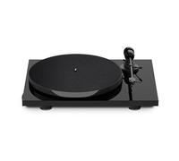 Pro-Ject E1 Phono Black Turntable, Gloss Black
