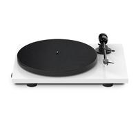 Pro-Ject E1 AT3600L Phono - Turntable with Internal Phono Preamp - Plug & Play, AT3600L Element, Resonance Restriction - White