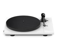Pro-Ject E1 Phono turntable | Belt Drive | Manual | Aluminium Tonearm,Built In Phono Stage | White