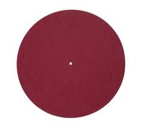 Pro-Ject Felt Mat 300 mm for T1, E1, Elemental, Juke Box E1, Dark Red | Felt mat, 300 mm diameter, fits for example T1, E1, Elemental, Juke Box E1, Debut PRO; 12 colours