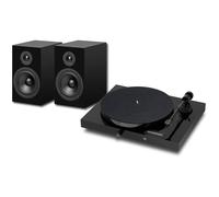 Pro-Ject Juke Box E1 Turntable Set with Speaker Box 5 Speakers Black