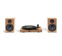 Pro-Ject Juke Box E1 Turntable Set with Speaker Box 5 Speakers Walnut
