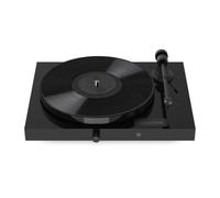 Pro-Ject Juke Box E1 Turntable with Amplifier, High Gloss Black | Turntable with phono stage, Bluetooth receiver and power amplifier, 2 x 50 watts, Ortofon OM 5E pre-mounted
