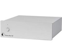 Pro-Ject Phono Box S2, MM/MC Phono Stage with audiophile Performance, (Silver)
