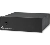 Pro-Ject Phono Box S2 Ultra, Fully discrete MM/MC phono preamplifier (Black)