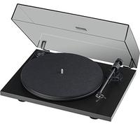 Pro-Ject Primary E - Plug & Play Hi-Fi Turntable with aluminium tonearm, belt-drive system, removable dust cover and Ortofon OM cartridge with diamond stylus