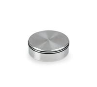 Pro-Ject Record Puck DS, Heavy Plate Weight Made of Stainless Steel to Reduce Unwanted Resonance, 915 g (Polished Steel)
