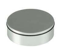 Pro-Ject Record Puck S, 315 g aluminium record weight, Silver | Aluminium, 315 g, reduces resonance, helps with warped records, felt pad on the underside