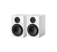 Pro-Ject Speaker Box 5 E, Compact Audiophile 2-Way bookshelf Speaker with bass reflex (White)