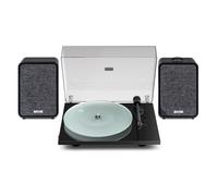 Pro-Ject T1 EVO Turntable & Ruark Audio MR1 MK3 Bookshelf Speaker Bundle Black
