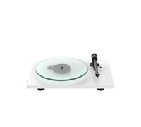 Pro-Ject T2 SuperPhono, Plug & Play Turntable with Built-in Phono Preamplifier, heavy glass platter, 9" Aluminium tonearm with Sumiko Rainier cartridge fitted (White)