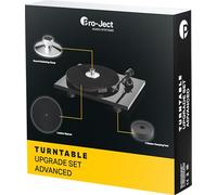 Pro-Ject Upgrade Set Advanced - Improve Sound Quality, CLAMP IT, LEATHER IT, DAMP IT - Universally Compatible