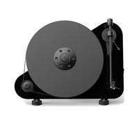Pro-Ject VT-E BT R Vertical Plug & Play Turntable, Bluetooth, Black | High gloss, vertical or wall mounted, Bluetooth and RCA, built-in phono preamplifier, Ortofon OM 5E pre-mounted