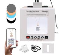 Pro Jewelry Photography Light Box Kit With Adjustable Turntable - Premium Photo Studio For Stunning Gemstone & Jewelry Images, Custom Speed, Color Temp, Easy Setup Tb20-Tb20