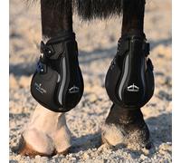 Pro Jump Active Fetlock Boots - L · Black