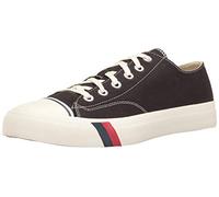PRO-Keds Men's Royal Lo Classic Canvas Sneaker, Black, 10 Women/8 Men