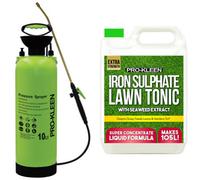 Pro-Kleen 10L Pump Sprayer With Pro-Kleen Liquid Iron Sulphate 5L Grass Greener & Turf Hardener