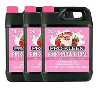 Pro-Kleen 15L Strawberry Milkshake Pink Snow Foam With Wax Super Thick & Non-Caustic Foam