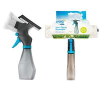 Pro Kleen 3-in-1 Window Glass Cleaner Spray Bottle Wiper Squeegee Pad