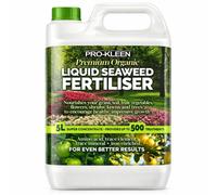 Pro-Kleen 5L Liquid Seaweed Fertiliser Ascophyllum Seaweed Extract For Grass Vegetables Fruit Flowers Shrubs Lawns Trees