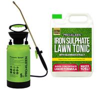Pro-Kleen 5L Pump Sprayer With Pro-Kleen Liquid Iron Sulphate 5L Grass Greener & Turf Hardener