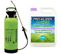 Pro-Kleen 8L Pump Sprayer With Pro-Kleen Artificial Grass Cleaner 5L Lavender Fragrance