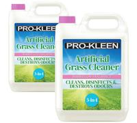 ProKleen Artificial Grass Cleaner Disinfectant 2 x 5L Bubblegum Fragrance in Clear ProKleen Clear