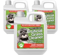 Pro-Kleen Artificial Grass Cleaner For Dogs And Pet Friendly Cruelty Free Disinfectant With Deodoriser 4 In 1 Cherry 3L