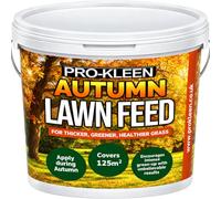 Pro-Kleen Autumn Lawn Feed Fertiliser 2.5kg NPK 10-5-10 + 2MgO Covers up to 100m2- Encourages Grass Green Up & Prevents Lawn Disease - Lasts up to 6 Weeks