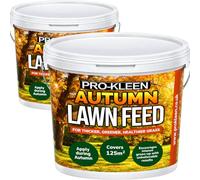 Pro-Kleen Autumn Lawn Feed Fertiliser 5kg NPK 10-5-10 + 2MgO Covers up to 250m2- Encourages Grass Green Up & Prevents Lawn Disease - Lasts up to 6 Weeks