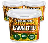 Pro-Kleen Autumn Lawn Feed Fertiliser 7.5kg NPK 10-5-10 + 2MgO Covers up to 375m2- Encourages Grass Green Up & Prevents Lawn Disease - Lasts up to 6 Weeks