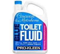 Pro-Kleen Blue Toilet Chemical Fluid Solution Cleaner 2L for Caravan and Motorhomes - Eco-Friendly, Formaldehyde Free - Upto 20 Treatments - 2 Litres