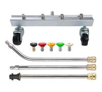 Pro-Kleen Chassis Cleaner And Lance Compatible With Karcher K Pressure Washers With 5 Spray Jet Adaptors - Underbody Undercarriage