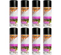 Pro-Kleen Clear Lacquer Spray - Protects and Seals - for Metal, Wood, Plastics & Ceramics - Fast Drying Formula for Interior and Exterior Surfaces - Clear, Durable & Flexible - (Matt, 8 x 400ml)