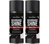 Pro-Kleen Dashboard Shine Spray - Cleans, Shines and Restores Colour to Your Dashboard Interior - For Plastic, Rubber and Vinyl (2 x 400ml)