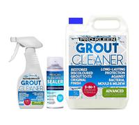 Pro-Kleen Grout Cleaner 5L & 750Ml And Tile & Grout Sealer 400Ml - Cleans, Protects & Seals