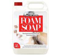 Pro-Kleen Hand Foam Soap 5 L - Citrus Hand Soap Refill - Kind to Skin, Powerful Cleansing Action, Luxurious Lather - Use in All Bulk Fill Dispensers - Orange Coloured Soap
