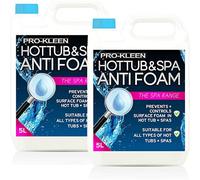 Pro-Kleen Hot Tub & Spa Anti Foam For All Hot Tubs & Spas-Easy To Use 5L, Clear (10 Litres)