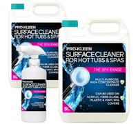 Pro-Kleen Hot Tub & Spa Surface Cleaner Spray (11L) - Removes Dirt, Oil & Grease - Deeply Cleans Hot Tub, Pool & Spa Shells