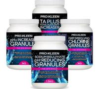 Pro-Kleen Hot Tub Starter Kit Hot Tub Spa Jacuzzi Whirlpool Chemical Granules For Maintenance