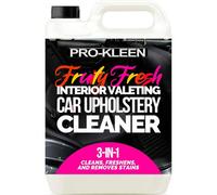 Pro-Kleen Interior Valeting Car Upholstery Carpet Cleaner Shampoo Removes Dirt, Grime And Stains Fruity Fresh Fragrance (5 Litres)