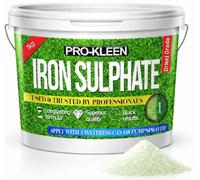 Pro-Kleen Iron Sulphate 1 KG PREMIUM Ferrous (Makes up to 1000L When Diluted & Covers up to 1000m2) Pure Lawn Tonic- Lawn Conditioner and Turf Hardener. (1KG Dried Grade)