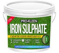 Pro-Kleen Iron Sulphate 2.5Kg Premium Ferrous Pure Lawn Tonic- Lawn Conditioner And Turf Hardener. Damp Grade