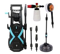 Pro-Kleen Jet Washer Electric 2.2Kw With 8M Hose, Turbo Nozzle, Rotary Brush, Patio Cleaner Attachment, Car Snow Foam Lance
